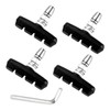 Chooee V-Brake Brake Shoes 2 Pairs 55 mm Brake Pads