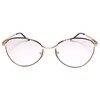 Classic Vintage Retro Spring Hinge Gold Frame Oval Reader 2.00