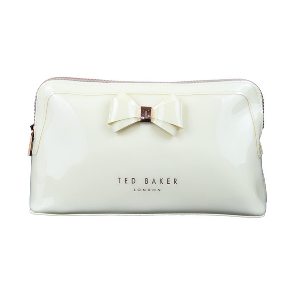 Ted Baker Large Abbie Wash Cosmetic Toiletry Make Up Bag Case in Black
