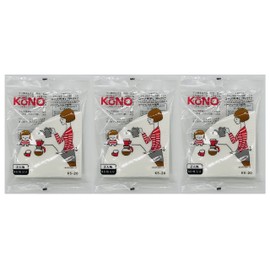 KONO KS-20 KONO Conical Paper for 2 People, Set of 3, 40 Sheets