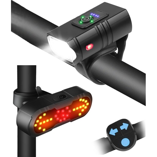 Juego de Luces para Bicicleta de Montaña para Conducción Nocturna,