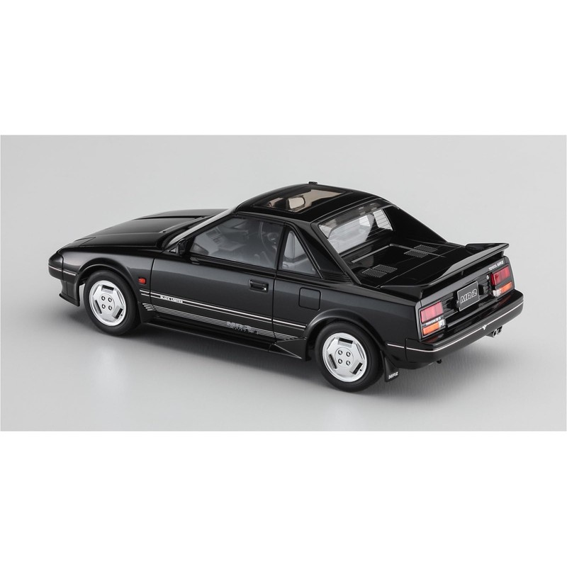 Hasegawa 1/24 Toyota MR2 (AW11) Early Model Black Limited Plastic