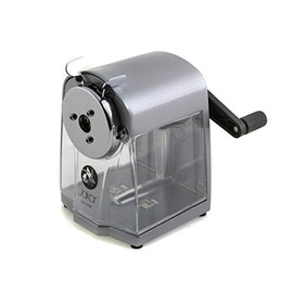 Jakar Metal Desktop Pencil Sharpener - Color: Silver