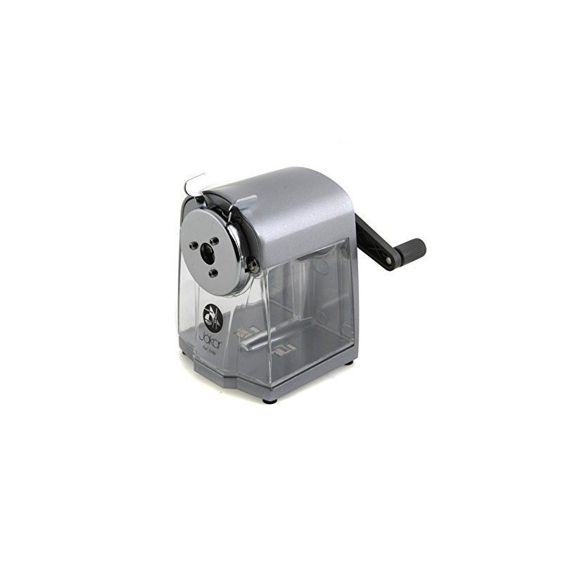 Jakar Metal Desktop Pencil Sharpener - Color: Silver