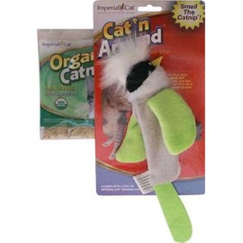Imperial Cat Cat 'n Around Chickadee Refillable Catnip Toy