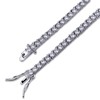 [3MNSCD] 7" 3 Color Gold Plated Tennis Bracelet Women Jewelry