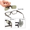 POLARS DESIGN 3 pack Clip On Flip Up Polarized Len
