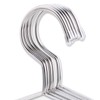 Tosnail 50 Pack Stainless Steel Strong Wire Metal Hangers Heavy