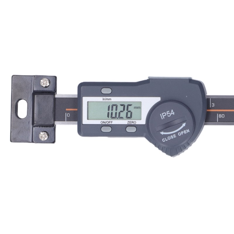 IP54 Horizontal Vernier Caliper LCD Display Digital Linear Scale Measuring