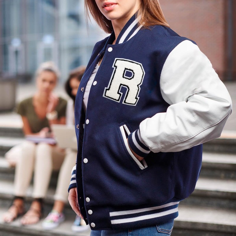 Iron on Letter Patch 3Pcs Varsity Letter Patches 4.5 inch