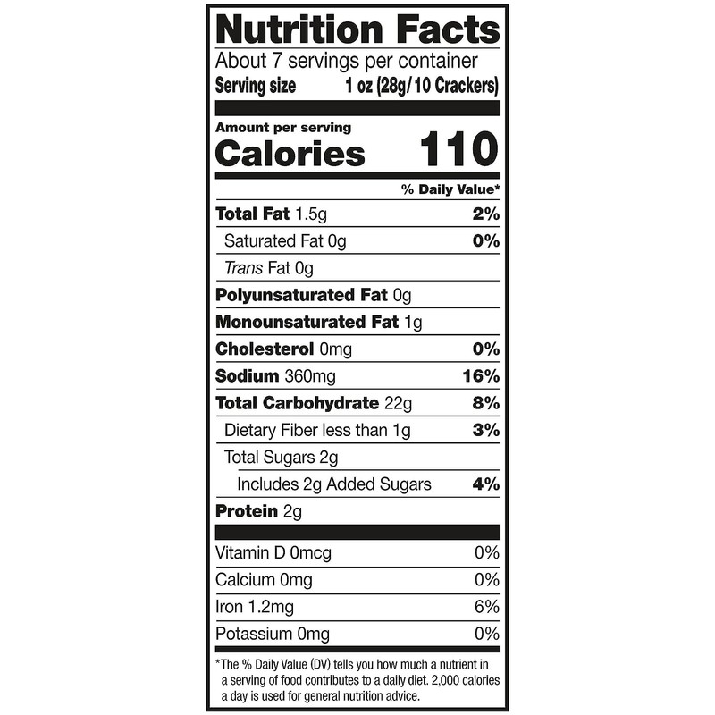 Snack Factory Pretzel Crisps Sea Salt & Cracked Pepper, 7.2