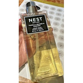 NEST New York Vanilla Orchid Almond Liquid Hand Soap 10 fl oz / 300 ml Rare!