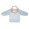 Badabulle Long Sleeve Bib Blue