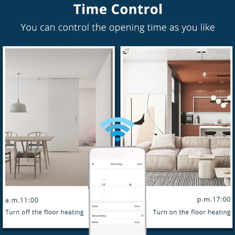 Thermostatic Radiator Valve, Smart Radiator Thermostat Valve, Digital Heating Temperature