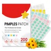 Parches para Acne：200 Piezas Almohadillas Hidrocoloides para Espinillas-Pimple Patch，Parches hidrocoloides