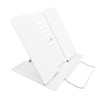 MEAOR Metal Book Stand Folding Reading Stand Anti-Slip Adjustable Desktop