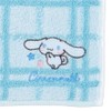 Sanrio 305561 Cinnamoroll, Petite Towel (Checked)