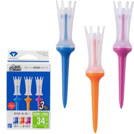 Daiya Golf Aero Spark Tee 720 Semi-Long TE-720, 79mm