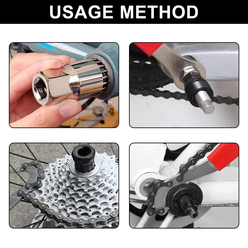 Bicycle Tool Set, 8-Piece Bicycle Chain Tool Set, Bicycle Repair
