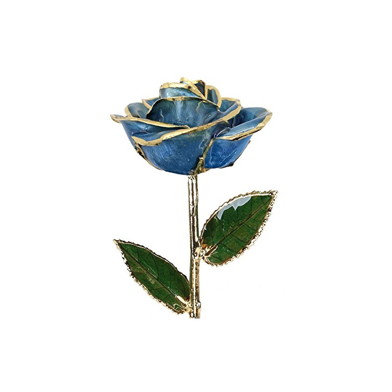 24k Gold Rose - Real Rose Dipped in Gold (Light