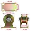 Skelang 4 Pcs 2" Groove Wheel, H-Type Heavy Duty Rigid