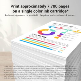 Canon GI-21 Genuine Magenta Ink Bottle, Compatible with Megatank G1220, G2260, G3260, G1230, G2270, G3270, G4270, G3290, and G4280 Printers