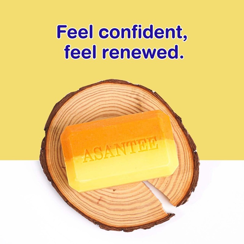 ASANTEE Tamarind and Turmeric with Honey Cleansing Soap (Pack of