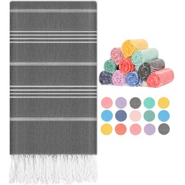 Turkish Beach Towels Adult Pool Swim Bathroom Towel Oversized Sand Free Quick Dry Lightweight Extra Large Cloud Summer Vacation Essentials Clearance Must Haves Ship Cruise Carnival Accessories