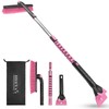 HEEYA 48 Inch Long Snow Brush for SUV, Extendable Ice
