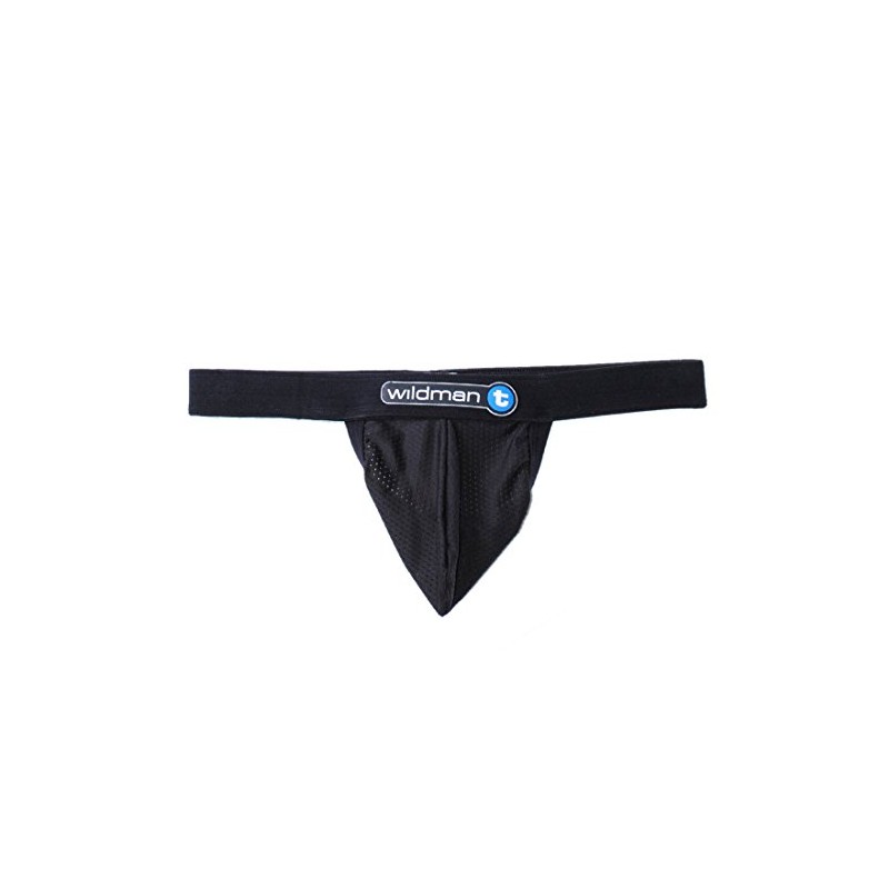 Wildmant Raw Strapless Mesh Jock Black (Medium)
