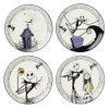 Lenox 897907 Nightmare Before Christmas Accent Plates Set of 4