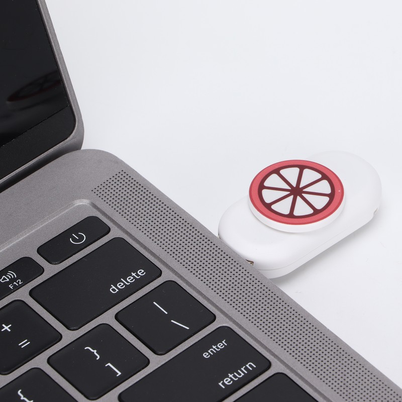 Cartoon U Disk Mangosteen Appearance Knob Style Mini Portable Flash