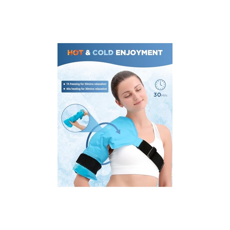Comfytemp Comfytemp Shoulder Ice Pack for Injuries Reusable Gel Ice
