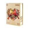 Jigfoxy Wooden Puzzle for Adults, Cardinal Jigsaw Puzzles for Adult,