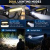 Rechargeable LED Light Glasses for Hands-Free Work – Motion Sensor,