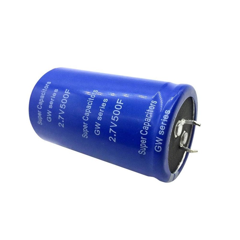 TOKERU 2Pcs 2.7V 500F Farad Capacitor 60x35mm Low ESR High