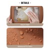 EACHY Travel Makeup Bag Clear Makeup Bag, Small Makeup Bag