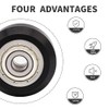 iMetrx 3D Printer Rollers POM pulley Wheels for Creality Ender