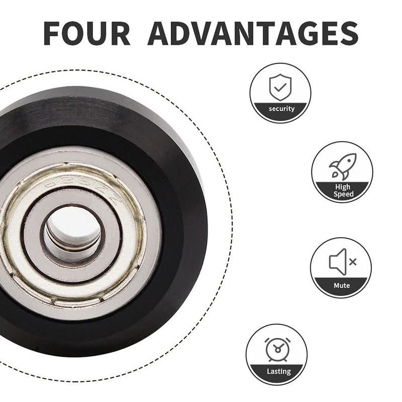 iMetrx 3D Printer Rollers POM pulley Wheels for Creality Ender