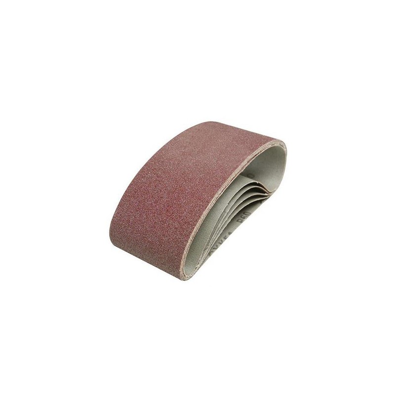 Silverline 760354 Sanding Belts 75 x 457 mm 5pce 40,