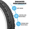 SIMEIQI Bike Tire 16x2.125 for Mountain BMX Replacement Bicycle Tyre