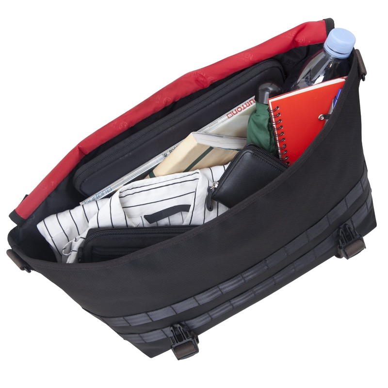 Token Bags Grand Army Messenger, Black, One Size