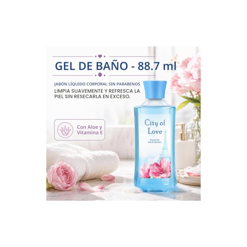 Set De Regalo De Baño Y Cuerpo Para Mujeres Y