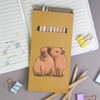 Azeeda 12 x 'Kissing Capybara' Long 178mm Coloured Pencils/Pencil Set