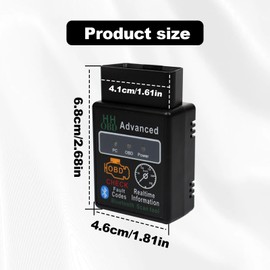 Universal Car Auto Diagnostic Scanner, Diagnostic Scan Tool, Scanner Live Data Professional Mechanic, Professional Scan Tool and Code Reader for Android Windows