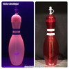 Large Bowling Pin Water Bottles Red - 6 Pack