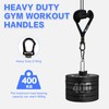 HXD-ERGO Ergonomic Gym Handles, Heavy Duty Exercise Handles for Cable