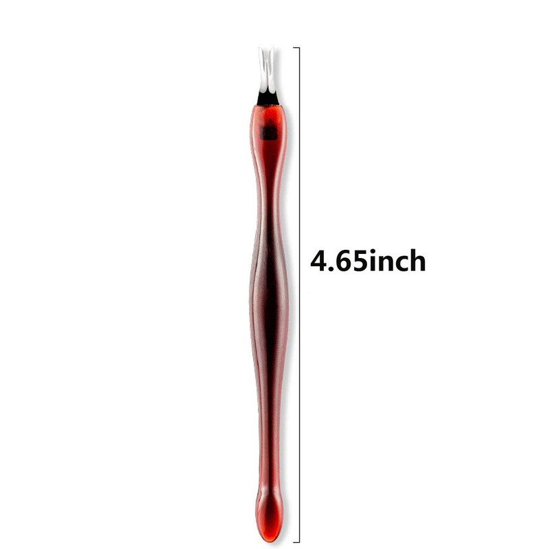 3Pcs Professional Cuticle Trimmer Cuticle Pusher Cuticle Knife Remover Dead