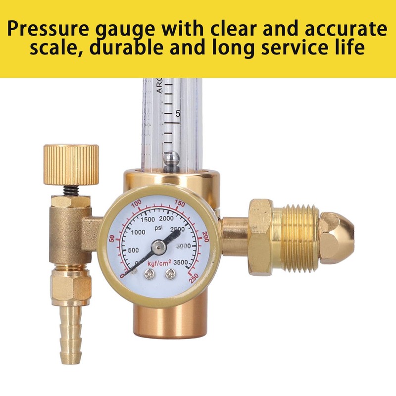 Argon Flow Meter Regulator, CO2 Argon Gas Regulator, Pressure Regulator,