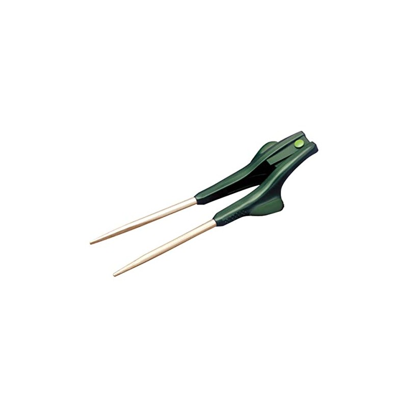 Chopstick Elephant, Left Hand, S2-7, Green, 7.9 inches (20 cm)